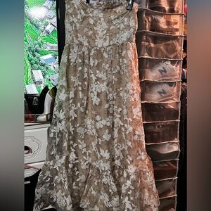 Floral Lace Sleeveless Dress